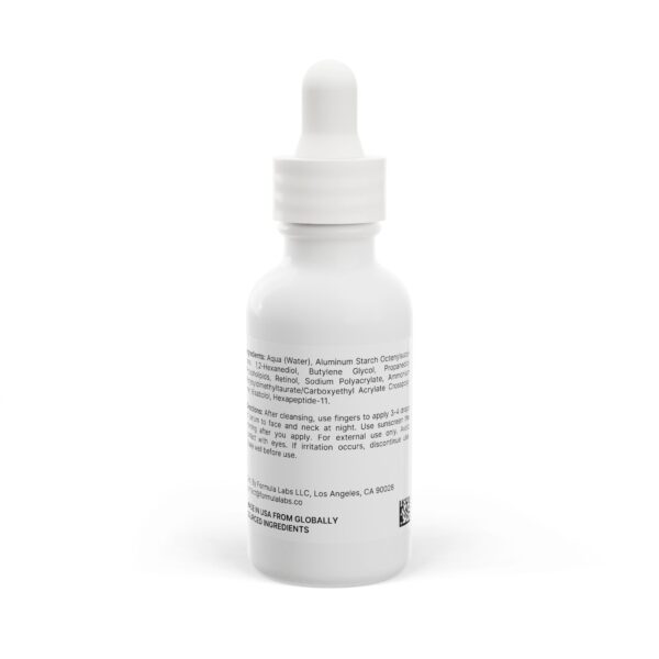 Retinol and Peptide Face Serum, 1oz - Image 2