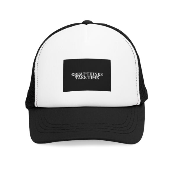 Great Things Take Time Mesh Cap